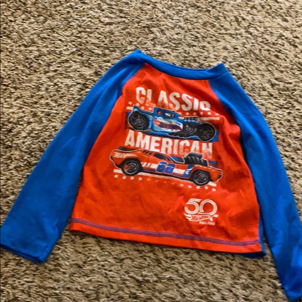 Boys 4T Long sleeve pajama shirt